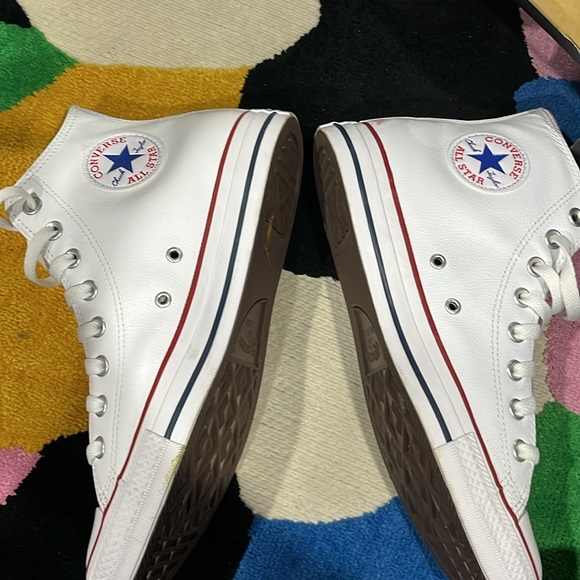 Brand new shoes custom made by my colleague Stella portrait of Eric Cantona - Picture 7 of 11